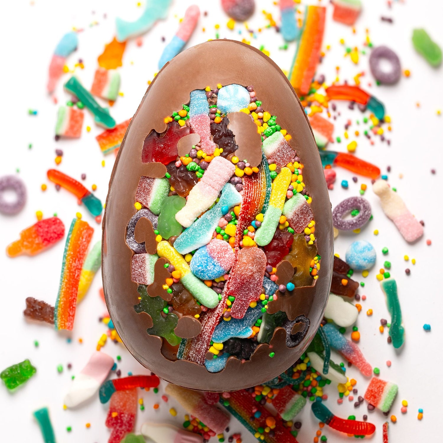 CHOCOLATE SPRING EGGS
