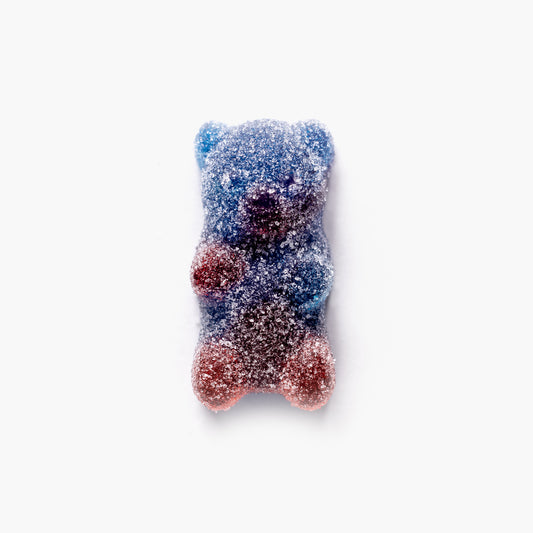 BLUE RASPBERRY HYPE GUMMY BEARS