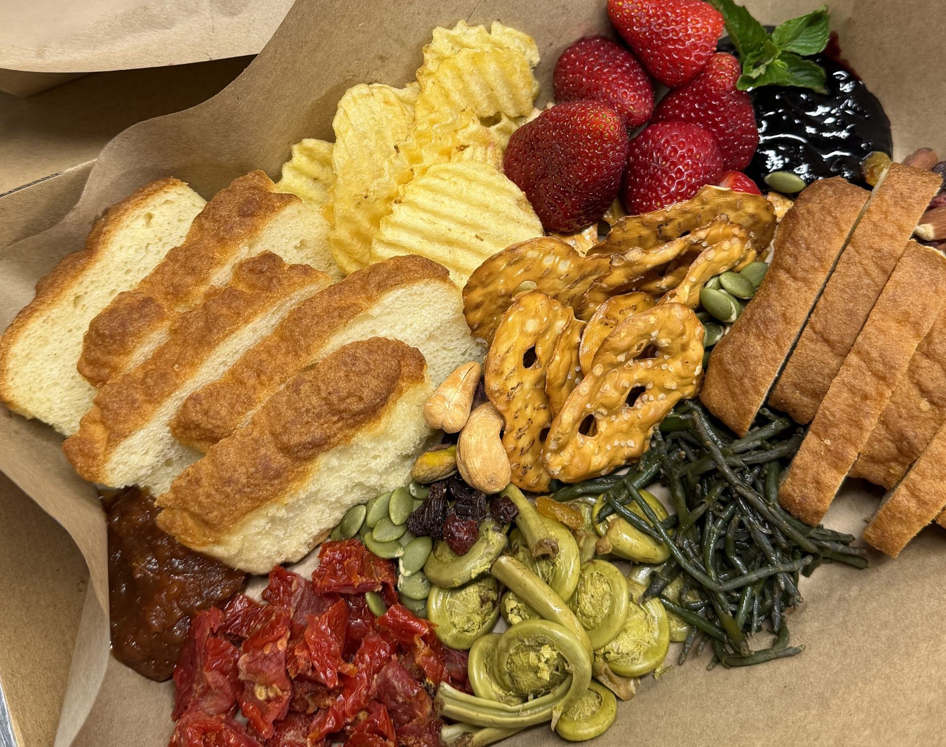 inspired by local coastal ingredients